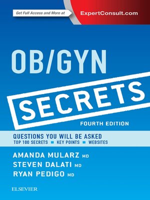 cover image of Ob/Gyn Secrets E-Book